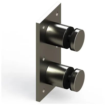 PLRSOB20BS - Stand Off Base and Endcap, with Mounting Plate