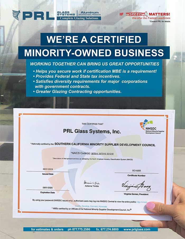 Certified MBE Supplier