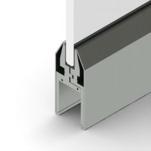 PL150DSCL - PL-150 Dry-Set Door Rails