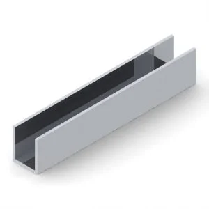 125X15UCCLR - 1-1/4" X 1-1/2" U-Channel