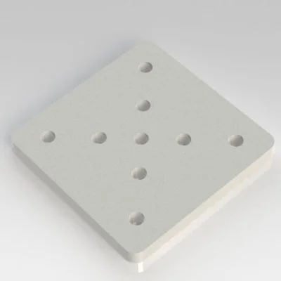 PL-IRS4X4PWP - 4X4 Base Plate