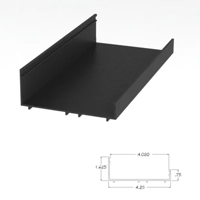 400BRSC - 1-3/4" X 4" Sill Can