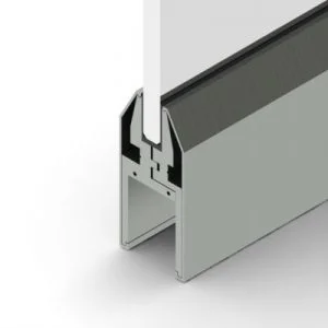 PL150DSCL - PL-150 Dry-Set Door Rails