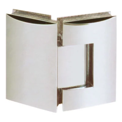 PL-C045BN - Contoured Series 135 Degree Glass to Glass Shower Door Hinge