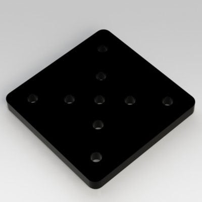 PL-IRS4X4PBRZ - 4X4 Base Plate