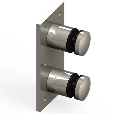 PLRSOBD20PS - Stand Off Base and Endcap, with Mounting Plate