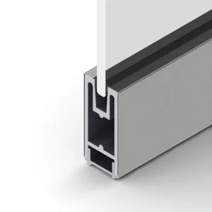 PL350SDSBS - PL-350 Dry Set SIDELITE Rail #4 Stainless Steel
