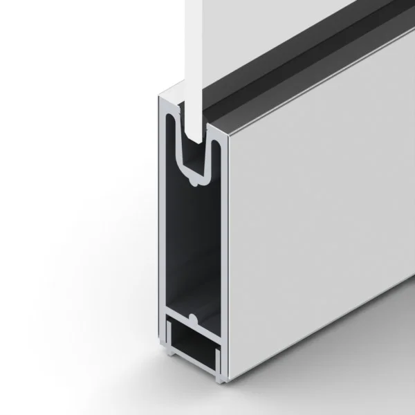 PL600SDSPS - PL-600 Dry-Set SIDELITE Rail #8 Polished Stainless Steel