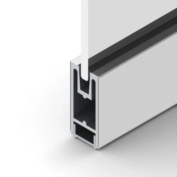 PL350SDSPS - PL-350 Dry Set SIDELITE Rail #8 Stainless Steel