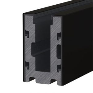 PLDSHRBBR - 2-1/2" X 4-1/8" Dry-Set Handrail