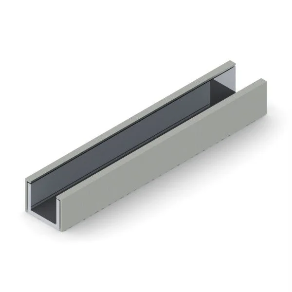 125X1UCBS - 1-1/4" X 1" U-Channel