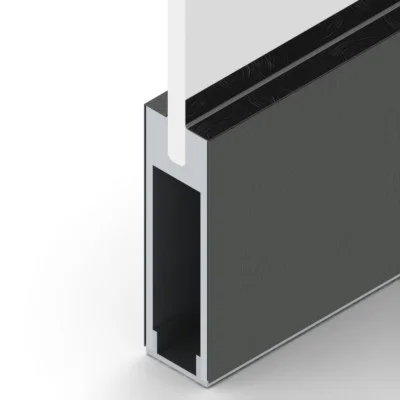 PL600DB - PL-600 Dark Bronze Anodize Aluminum Rail