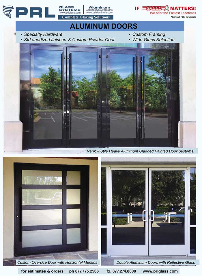 Aluminum Entry Door Options