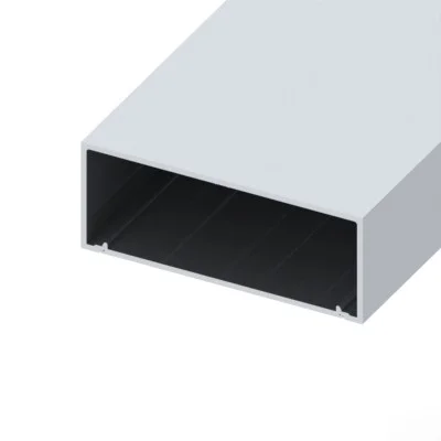 PL450DHCA - 1-3/4" X 4-1/2" DR Header Clear Anodized
