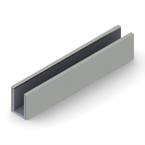 1x15UCBS - 1" X 1-1/2" U-Channel