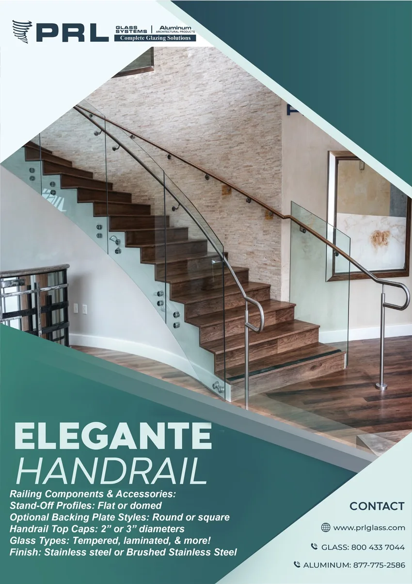 Elegante all-glass frameless railings