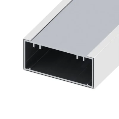 PL250DHPS - 2" X 4-1/2" Door Header #8 Polished Stainless Steel