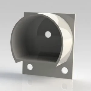 PL-IRS4WMWP - Top Rail Wall Mount