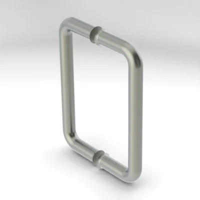 PL3E12MILL - PL-3 PRL Standard Series 12" Back/Back Pull Handle
