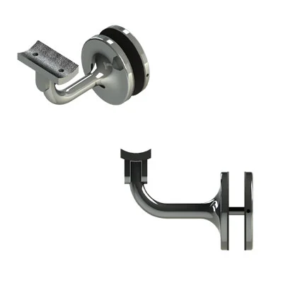 PLHR20XBGPS - Hand Rail Glass Mount Bracket